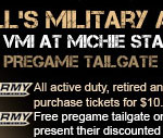 Army Football's Military Appreciation Day. Come see the Super Flag during half time
