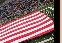 Army Football's Military Appreciation Day. Come see the Super Flag during half time